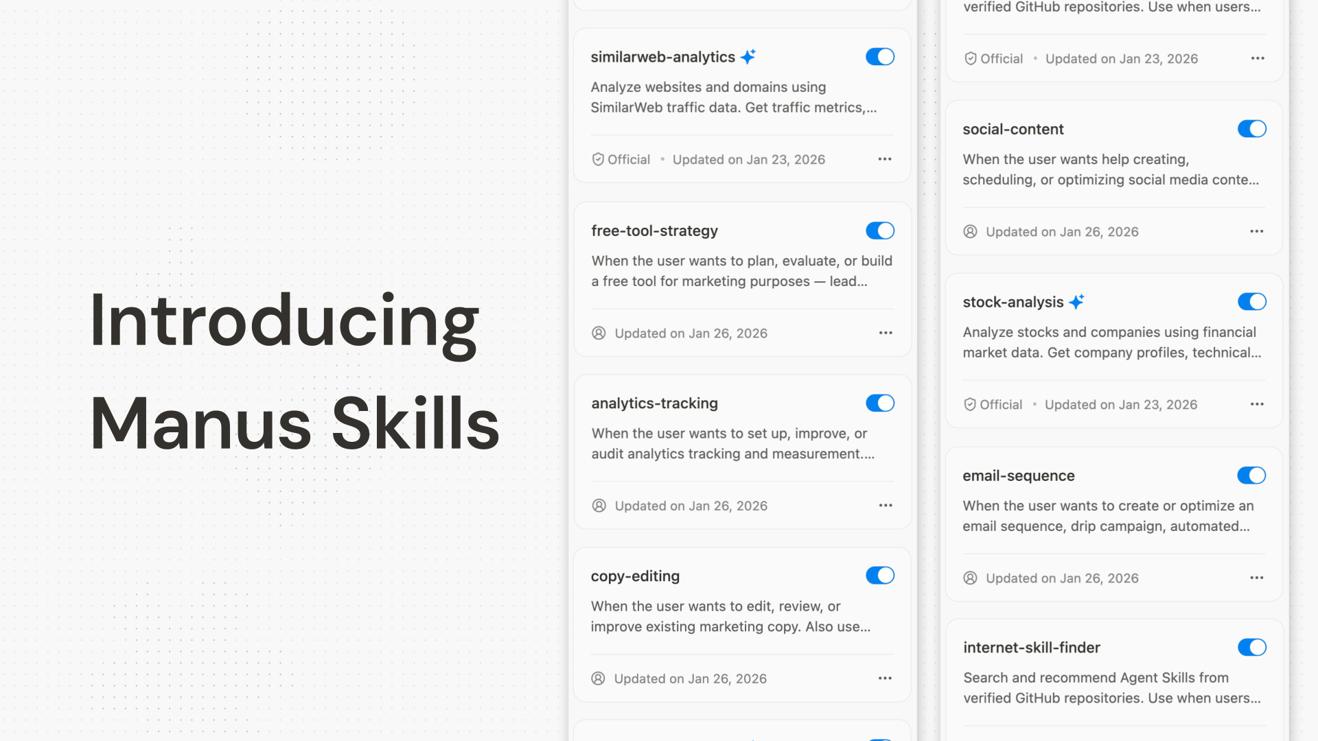 Introducing GlowUS Skills